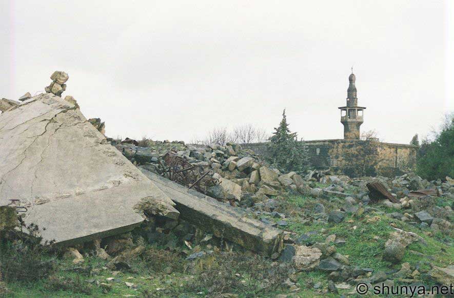 Quneitra_Israel_Destrucction7.jpg - Mosque, Destroyed by Israel, Qunaitra, Syria