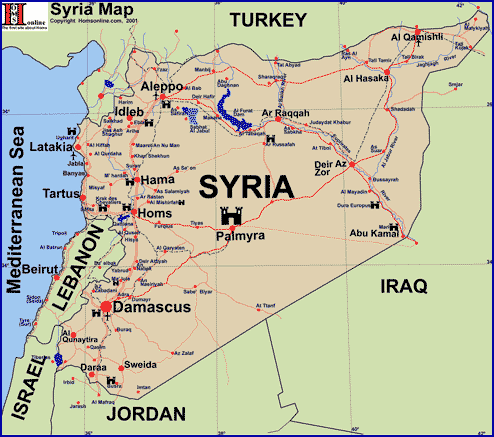Syria Map (PDF)
